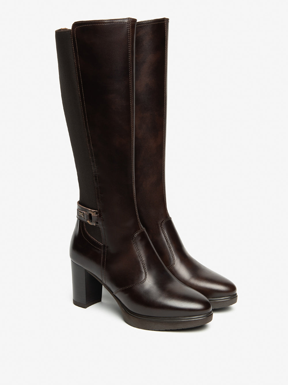 NERO GIARDINI Stivali con tacco Donna - Testa di moro modello I514601D