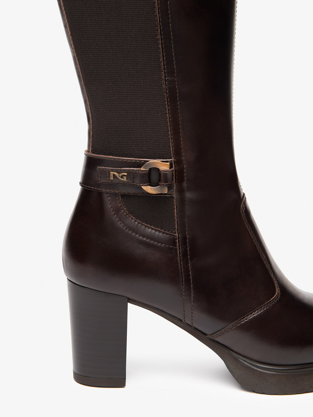 NERO GIARDINI Stivali con tacco Donna - Testa di moro modello I514601D