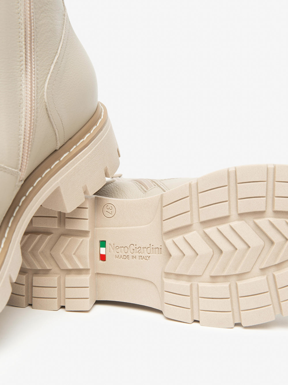 NERO GIARDINI Stivaletti beatles Donna - Bianco modello I514761D