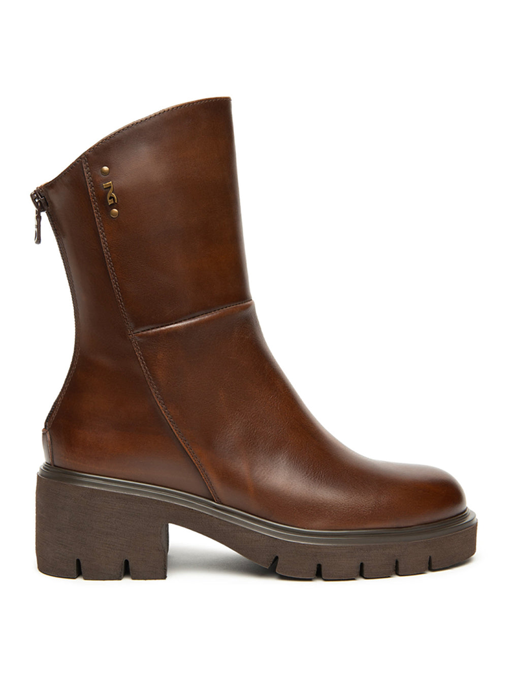 NERO GIARDINI Stivaletti con tacco Donna - Marrone modello I514819D