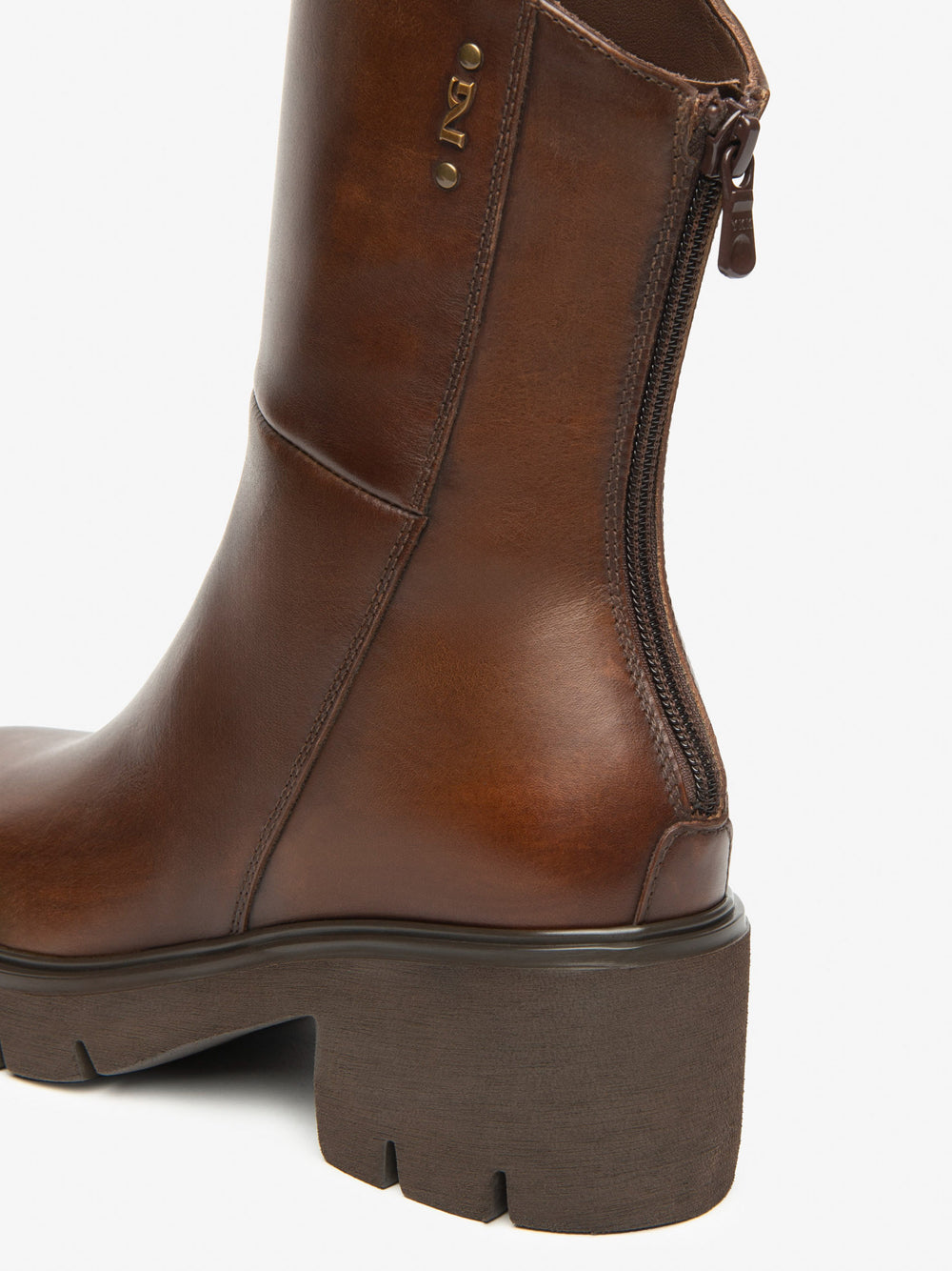 NERO GIARDINI Stivaletti con tacco Donna - Marrone modello I514819D