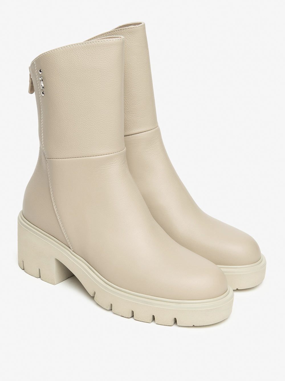 NERO GIARDINI Stivaletti con tacco Donna - Bianco modello I514819D