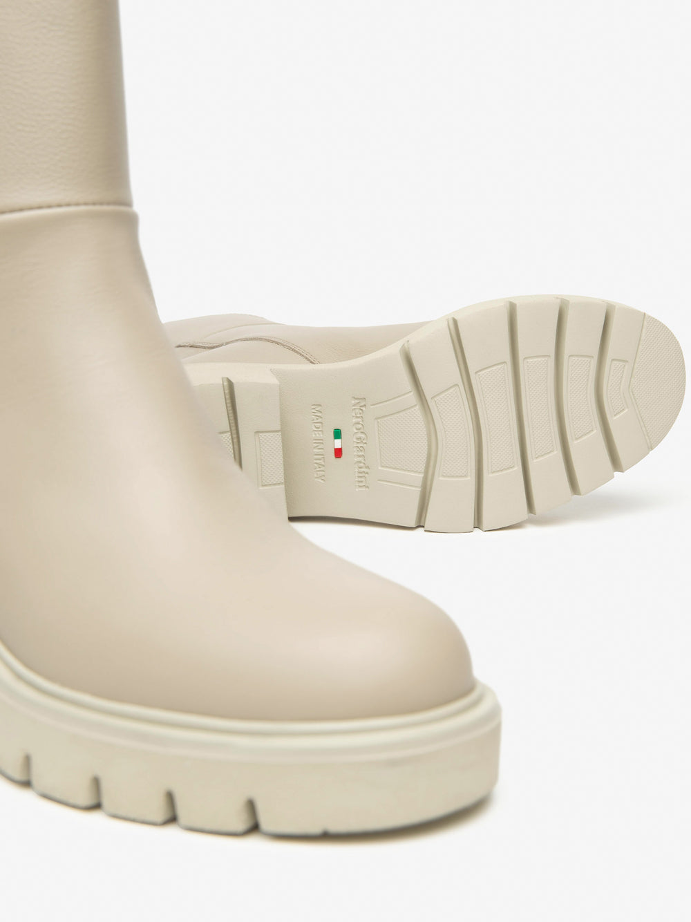 NERO GIARDINI Stivaletti con tacco Donna - Bianco modello I514819D