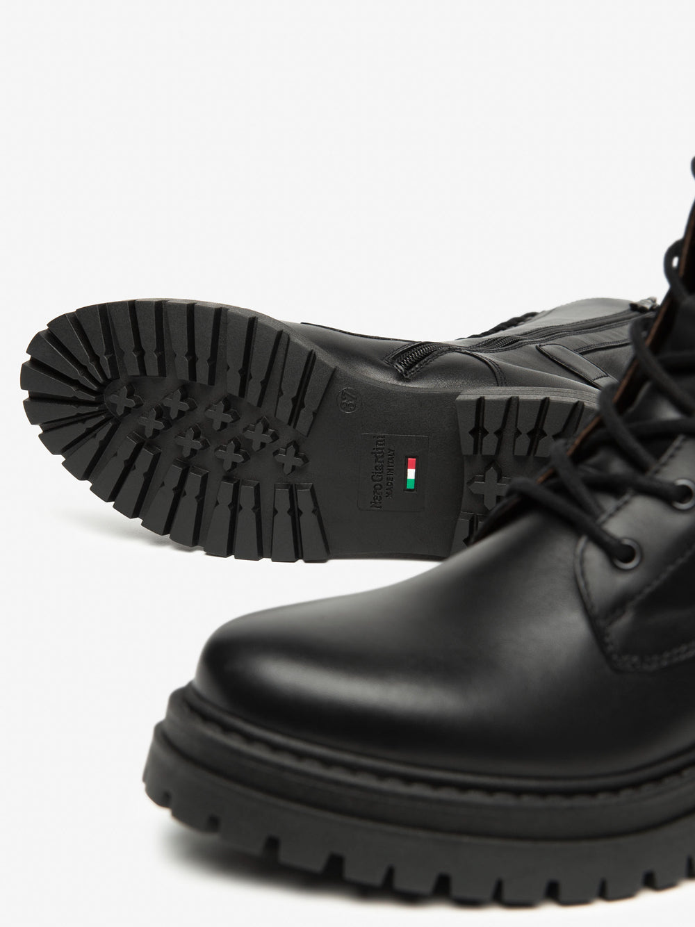 NERO GIARDINI Stivali anfibio Donna - Nero modello I514841D