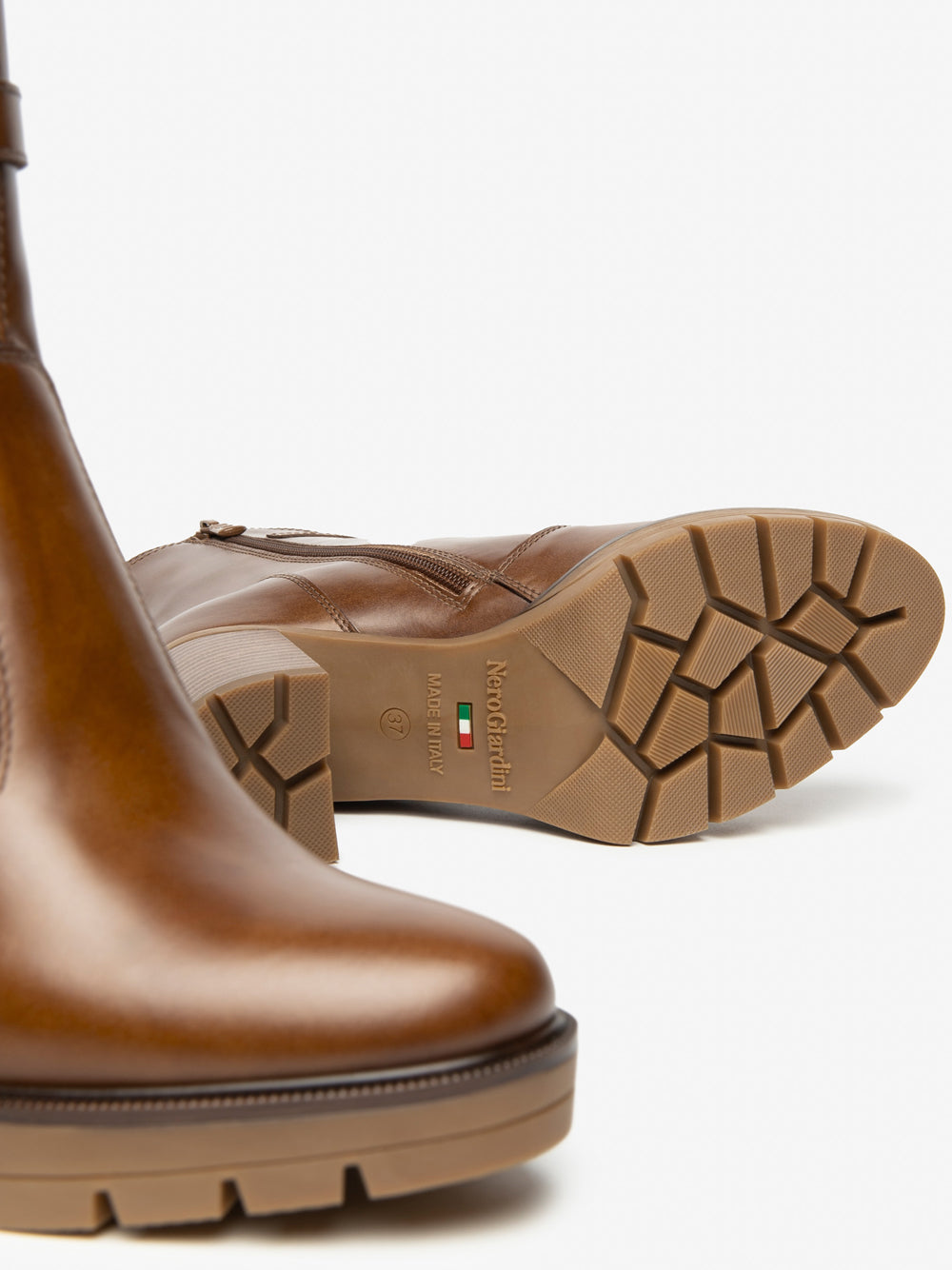 NERO GIARDINI Stivaletti con tacco Donna - Cuoio modello I514853D