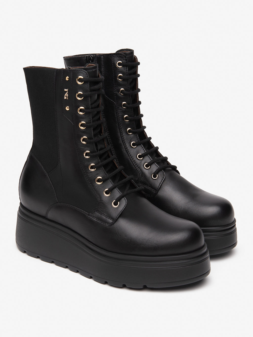 NERO GIARDINI Stivaletti platform Donna - Nero modello I514900D