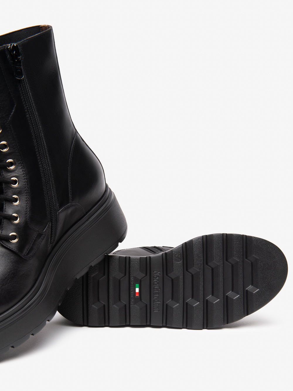 NERO GIARDINI Stivaletti platform Donna - Nero modello I514900D