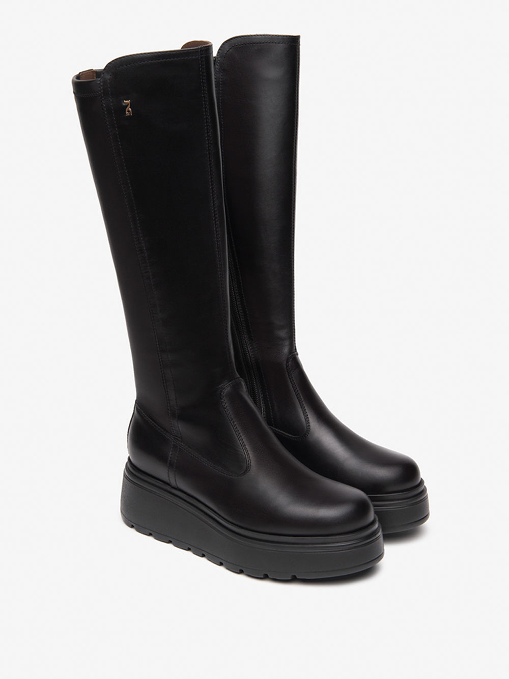 NERO GIARDINI Stivali platform Donna - Nero modello I514902D