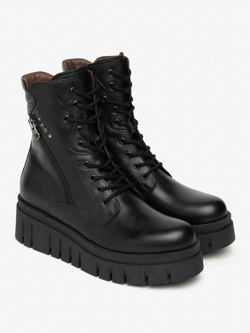 NERO GIARDINI Stivaletti platform Donna - Nero modello I514910D