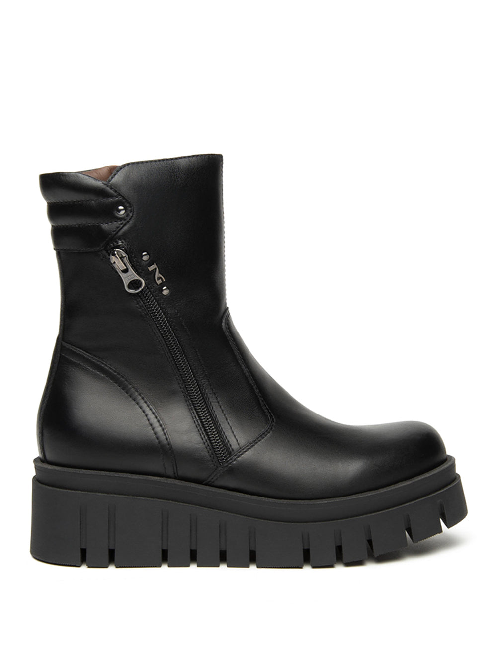 NERO GIARDINI Stivaletti platform Donna - Nero modello I514913D