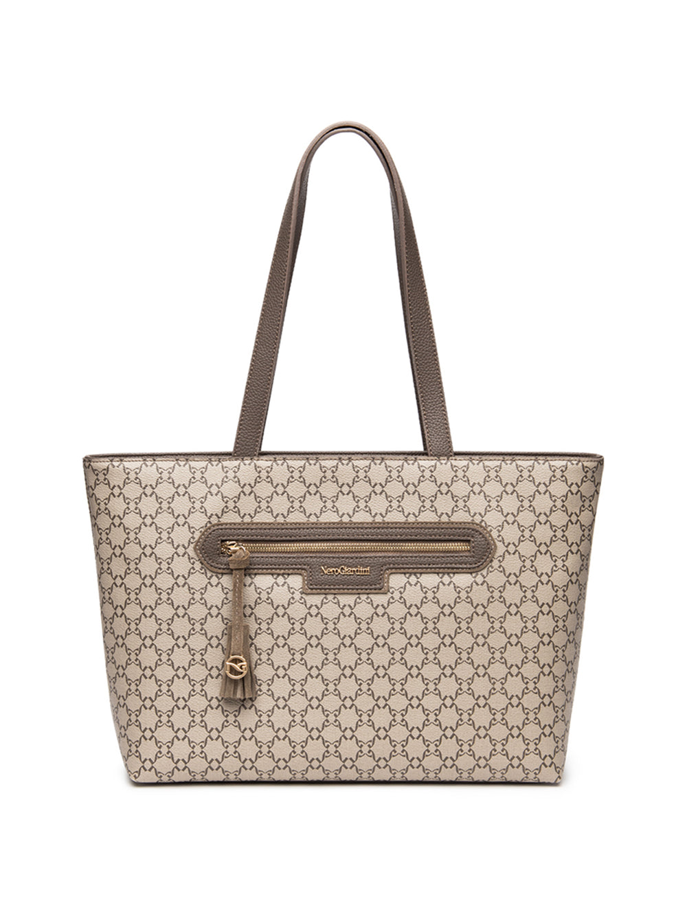 NERO GIARDINI Borsa Shopping logato Donna - Beige modello I544060D