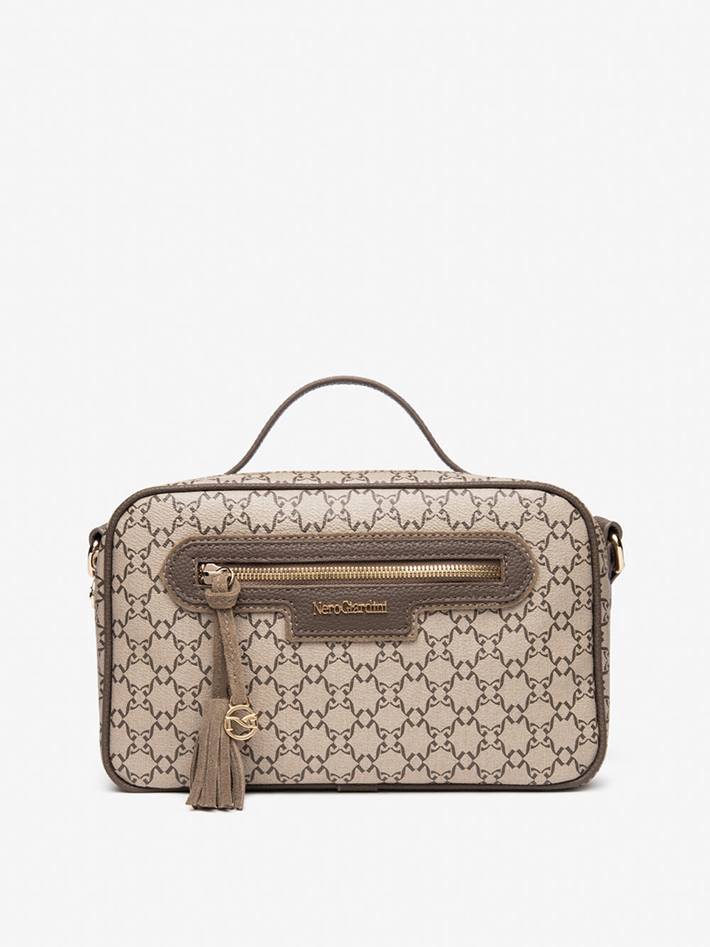 NERO GIARDINI Borsa a Tracolla logato Donna - Beige modello I544063D