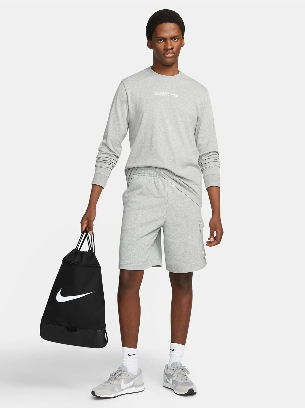 NIKE Borsa a Tracolla Uomo - Nero modello DM3978