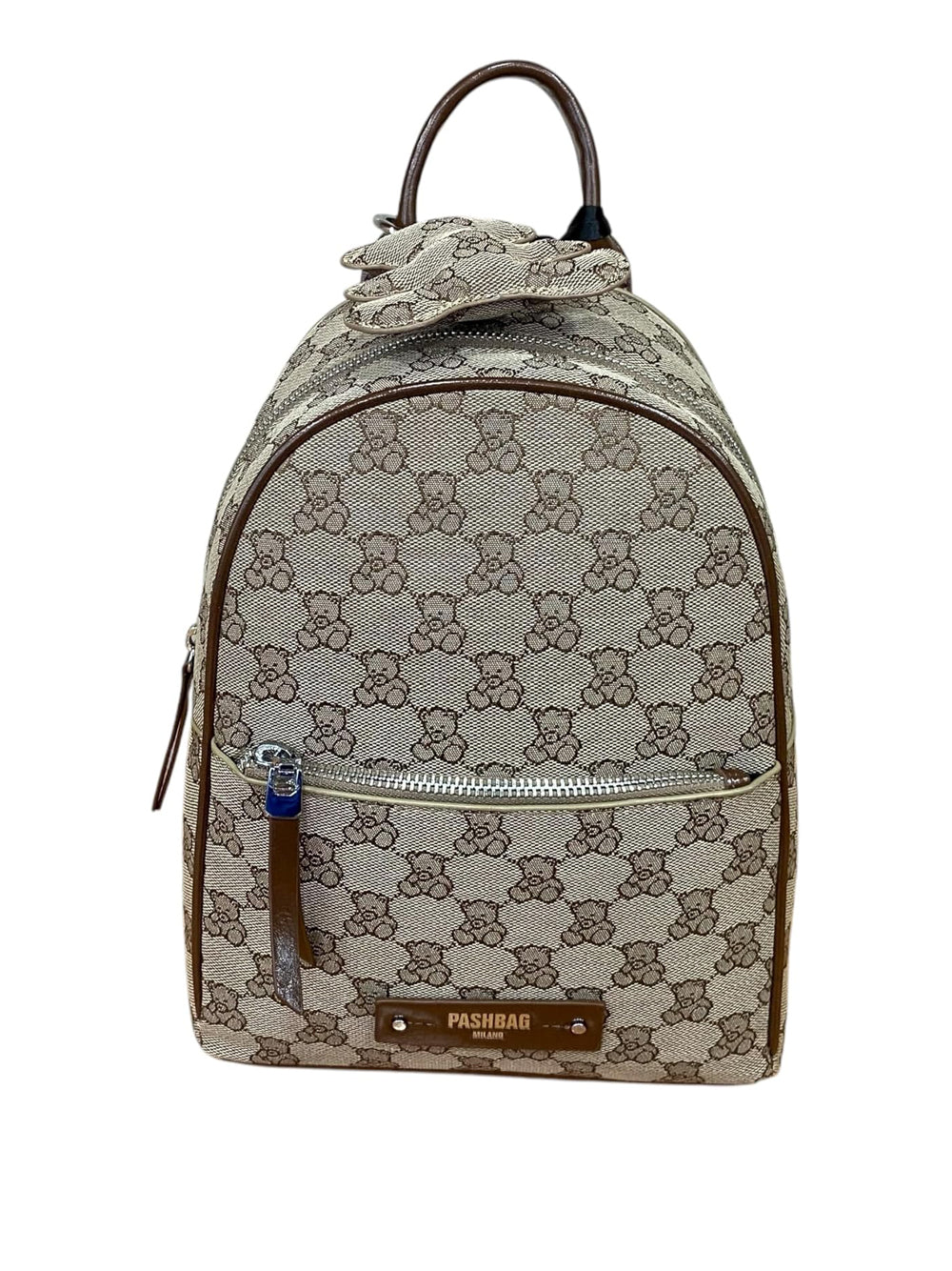 PASH BAG Borsa a Zainetto logato Donna - Beige modello 18373-SOH-W5B-P