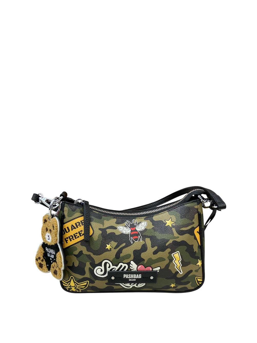 PASH BAG Borsa a Tracolla Donna - Militare modello 18715-CAR-W5M-P