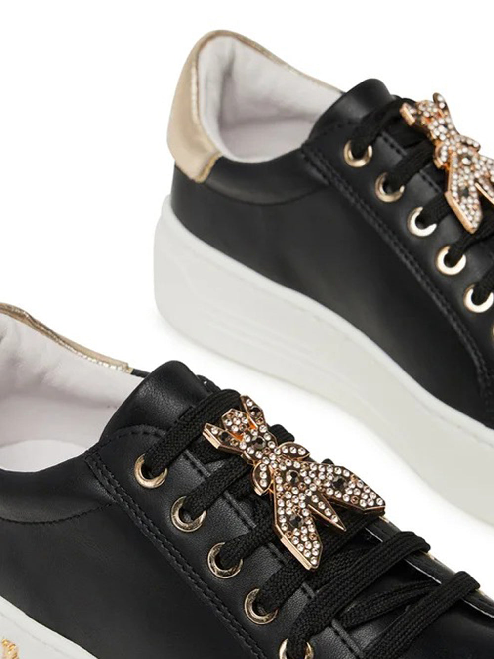 PATRIZIA PEPE Sneakers platform Donna - Nero modello PJ907