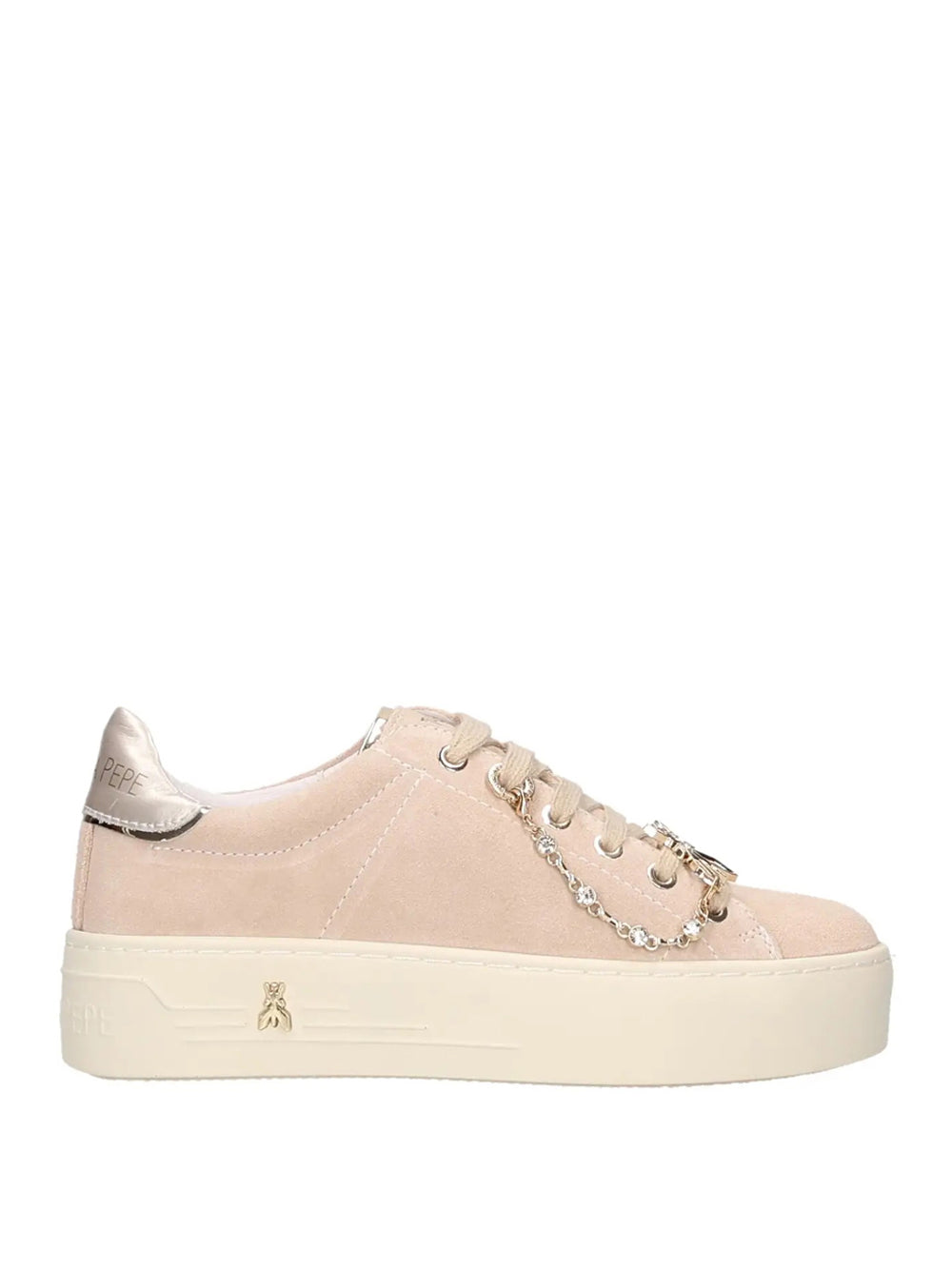 PATRIZIA PEPE Sneakers platform Donna - Beige modello PJ908