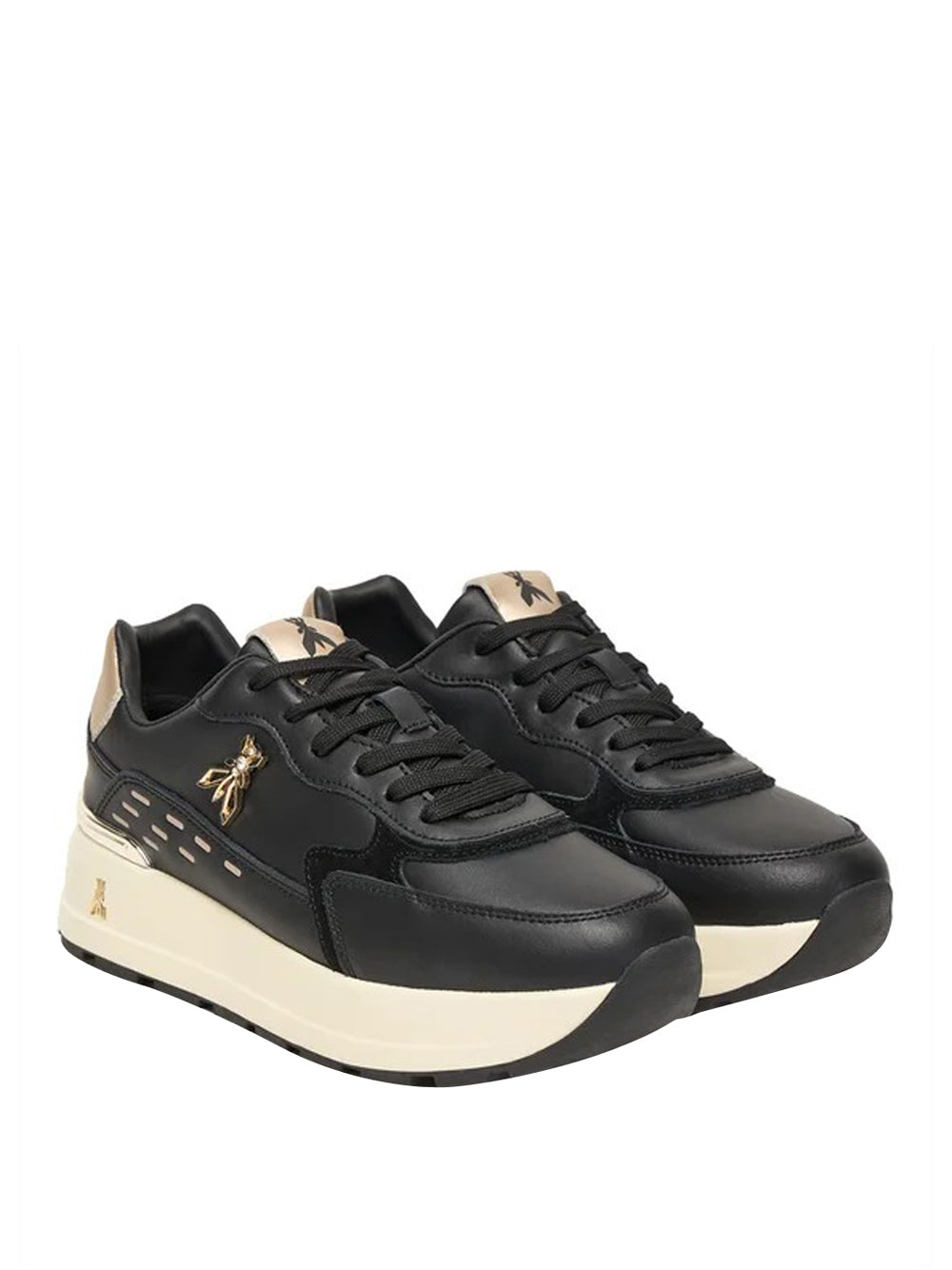 PATRIZIA PEPE Sneakers platform Donna - Nero modello PJ917