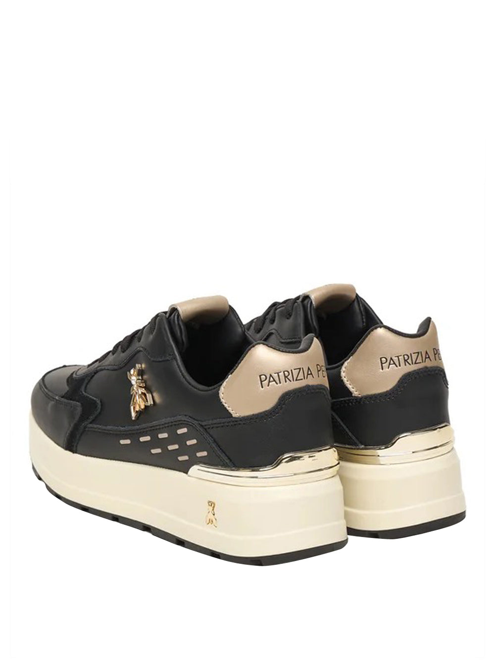 PATRIZIA PEPE Sneakers platform Donna - Nero modello PJ917