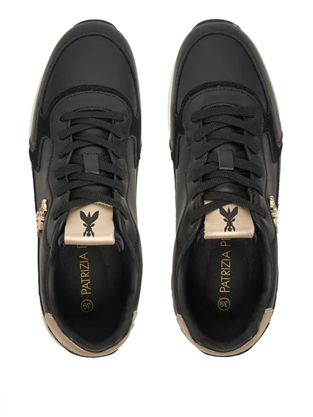 PATRIZIA PEPE Sneakers platform Donna - Nero modello PJ917