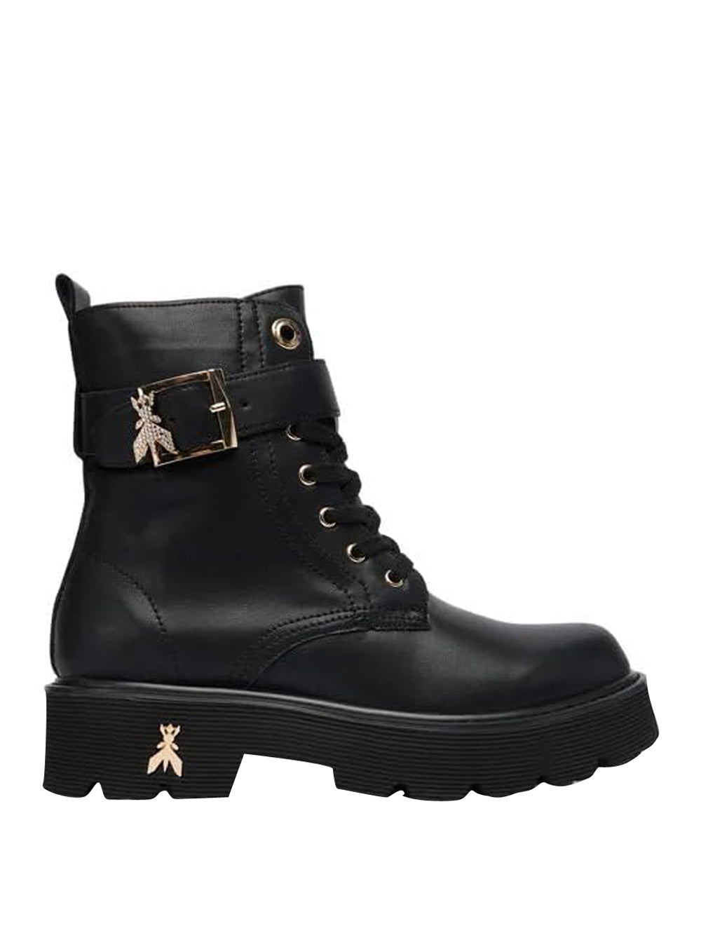 PATRIZIA PEPE Stivaletti anfibio Donna - Nero modello PJ966