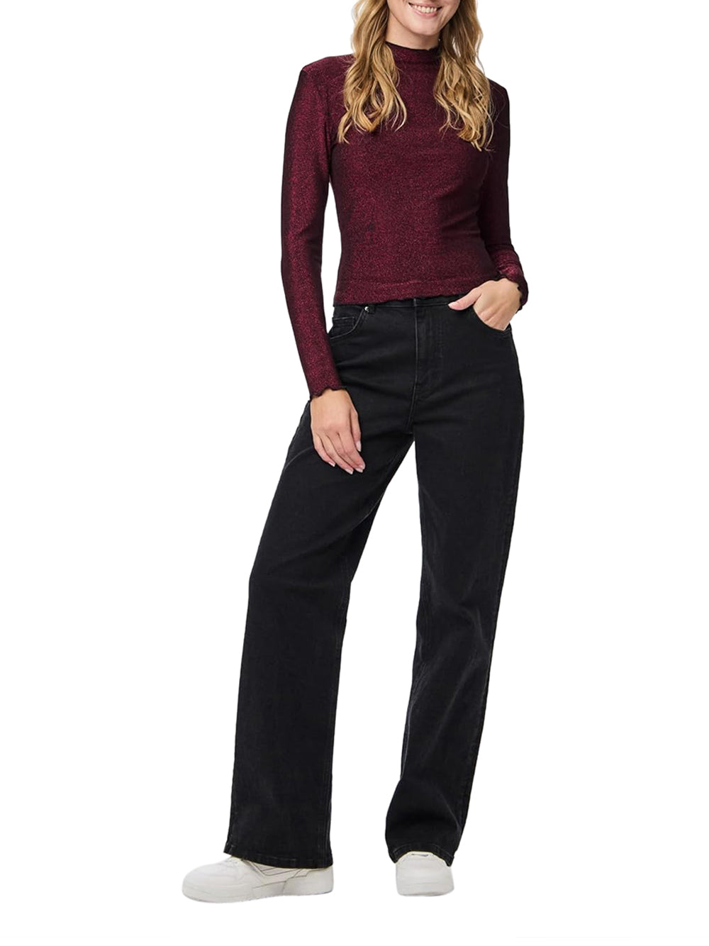 PIECES Top Donna - Viola modello 17143415