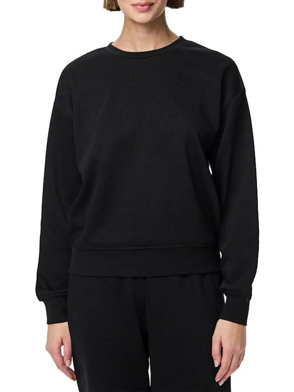 PIECES Felpa Donna - Nero modello 17156302