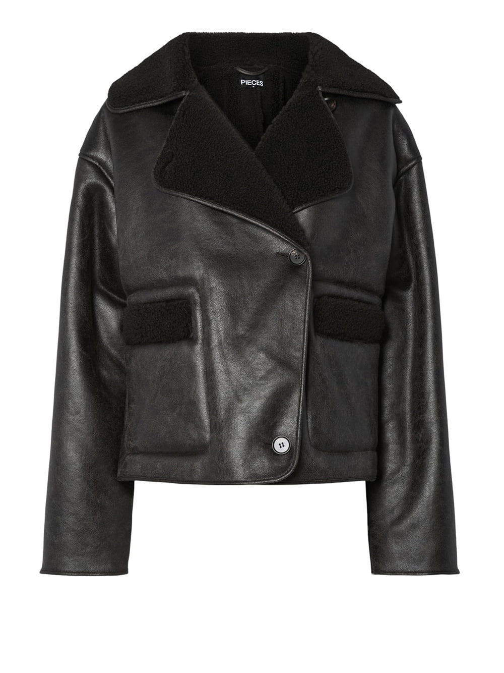 PIECES Giubbino Donna - Marrone modello 17158758