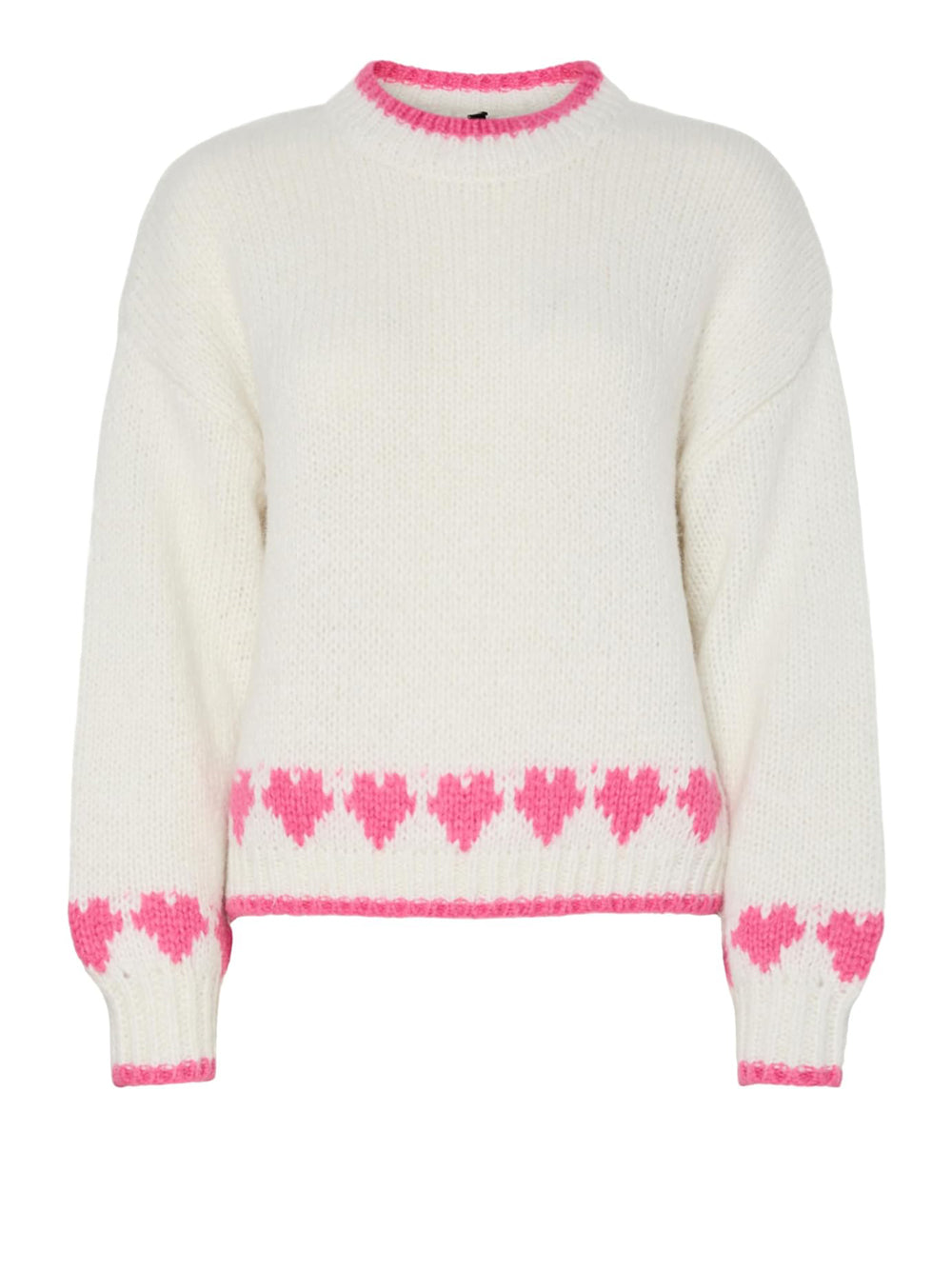 PIECES Maglione Donna - Bianco modello 17159470