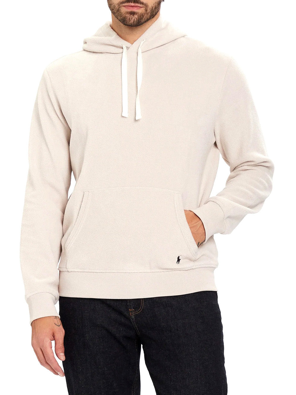 POLO RALPH LAUREN Felpa Uomo - Beige modello 714915967005