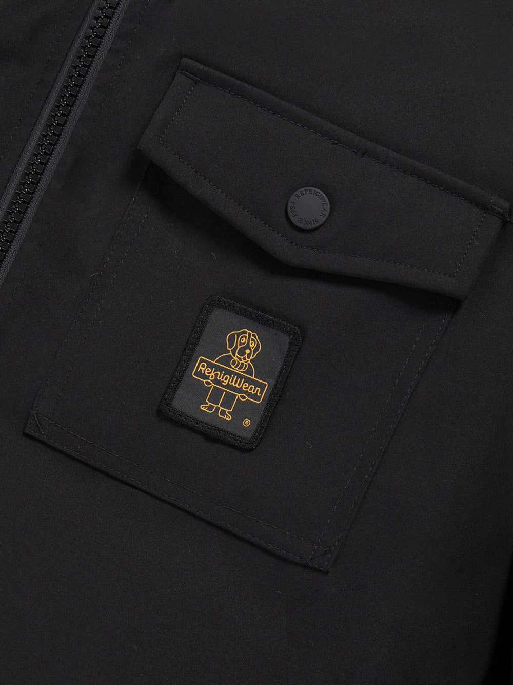 REFRIGIWEAR Giubbino Uomo - Nero modello RM0G11608XT3790000000