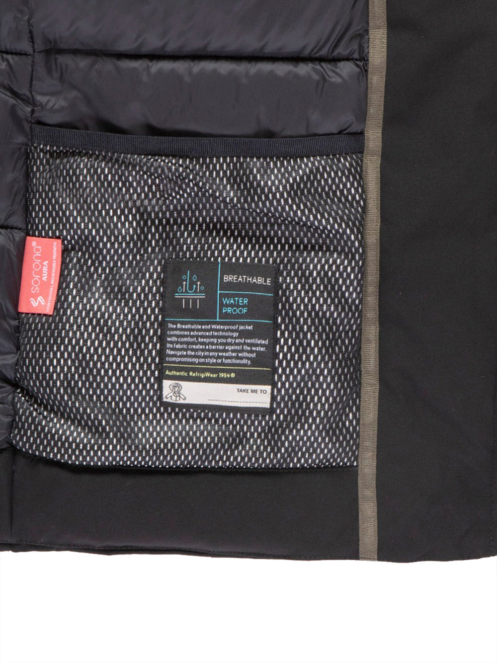 REFRIGIWEAR Giubbino Uomo - Nero modello RM0G11608XT3790000000