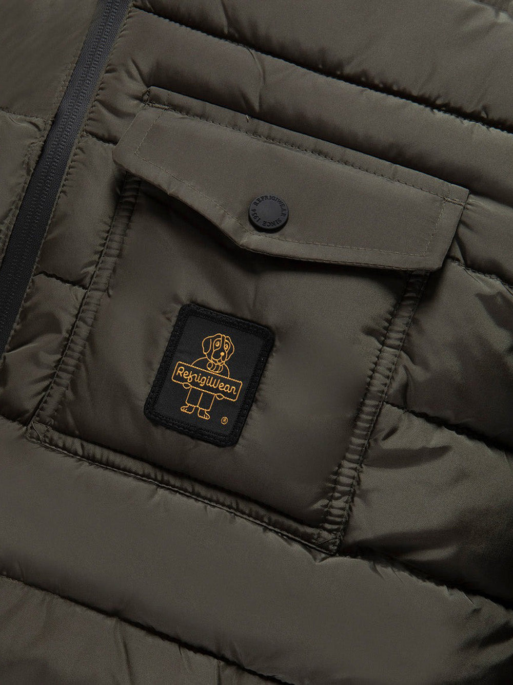 REFRIGIWEAR Giubbino Uomo - Verde modello RM0G23308NY0185000000