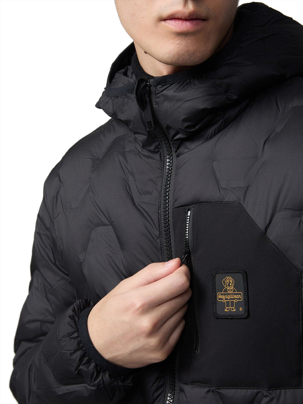 REFRIGIWEAR Giubbino Uomo - Nero modello RM0G88800PL0555000000