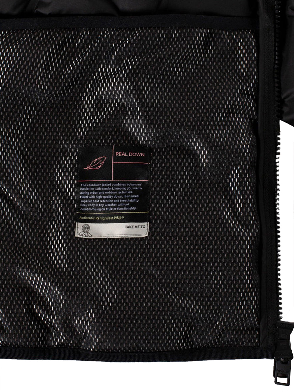 REFRIGIWEAR Giubbino Uomo - Nero modello RM0G88800PL0555000000