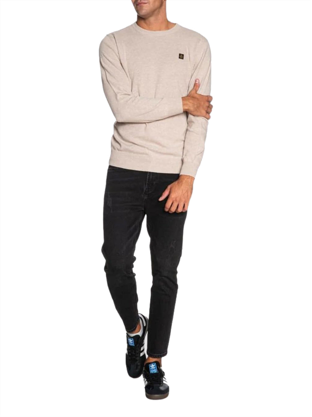 REFRIGIWEAR Maglione Uomo - Grigio modello RM0M18608MA9T02000000