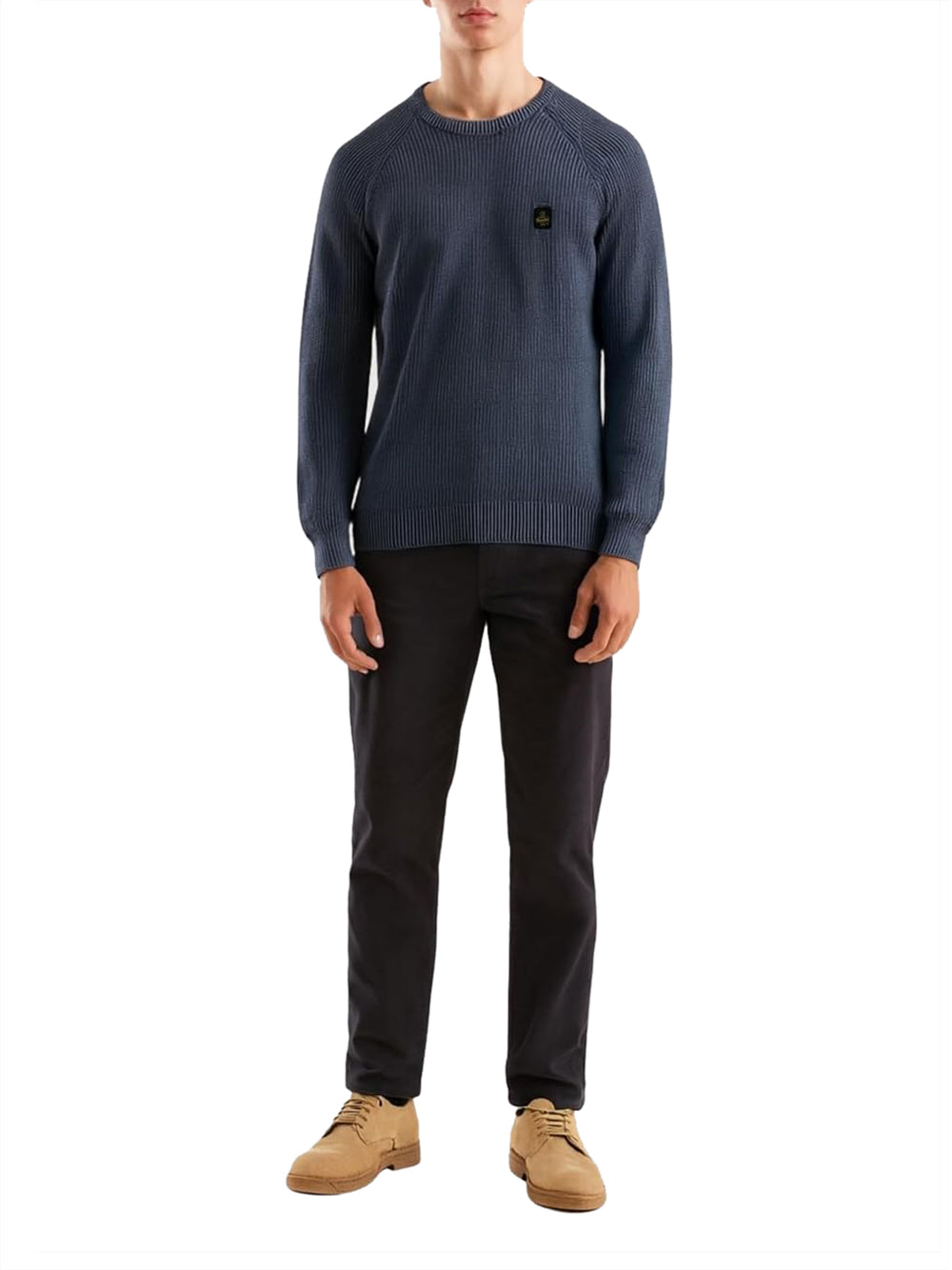 REFRIGIWEAR Maglione Uomo - Blu modello RM0M27100CO9001T000T3