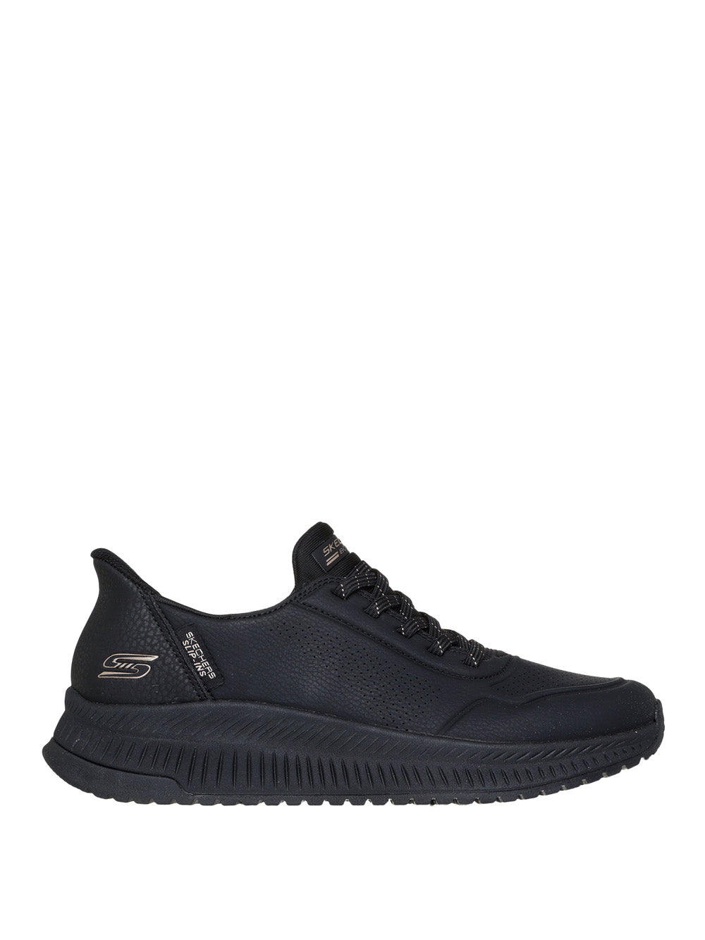 SKECHERS Sneakers slip-in Donna - Nero modello 117740