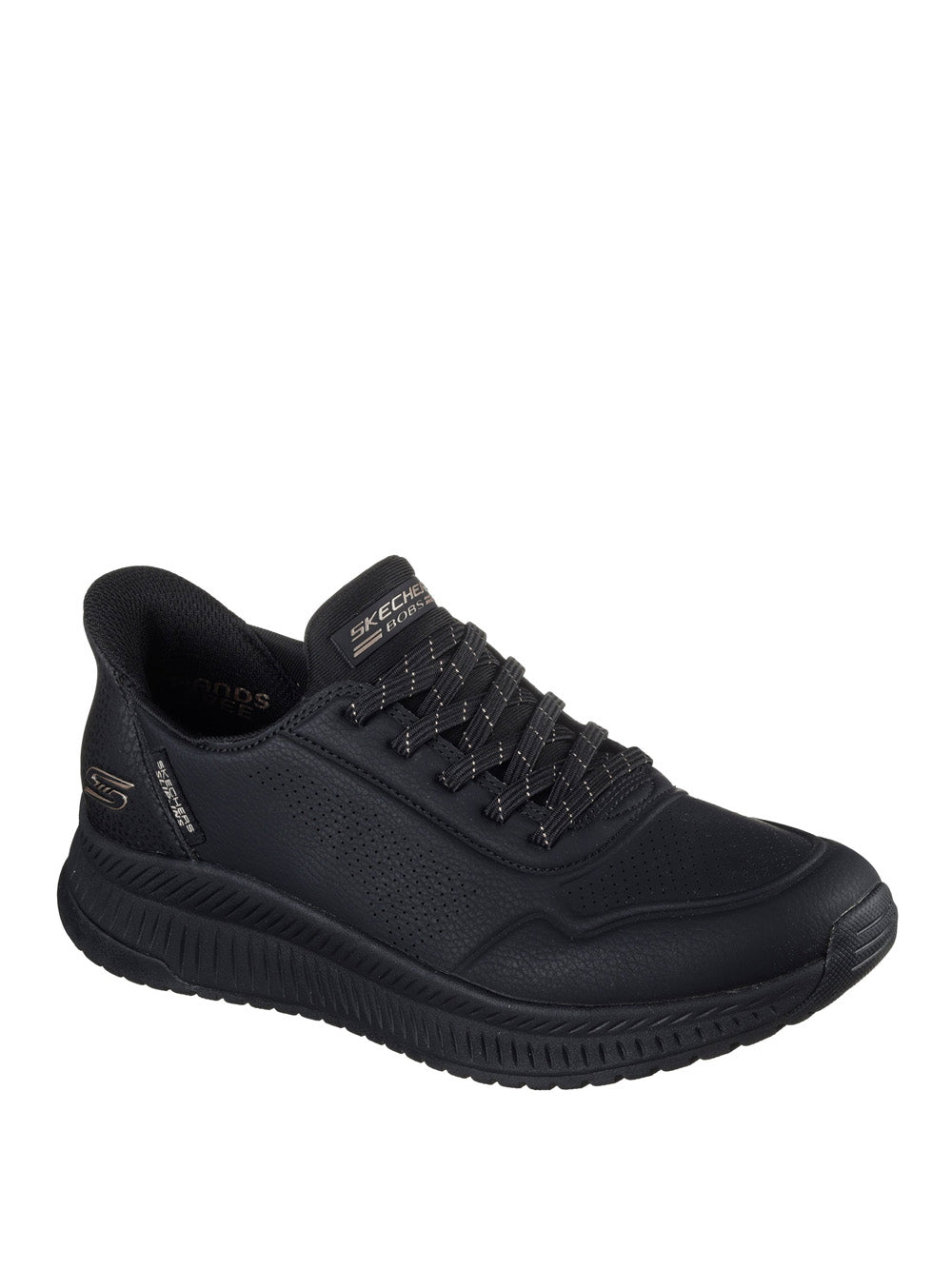SKECHERS Sneakers slip-in Donna - Nero modello 117740