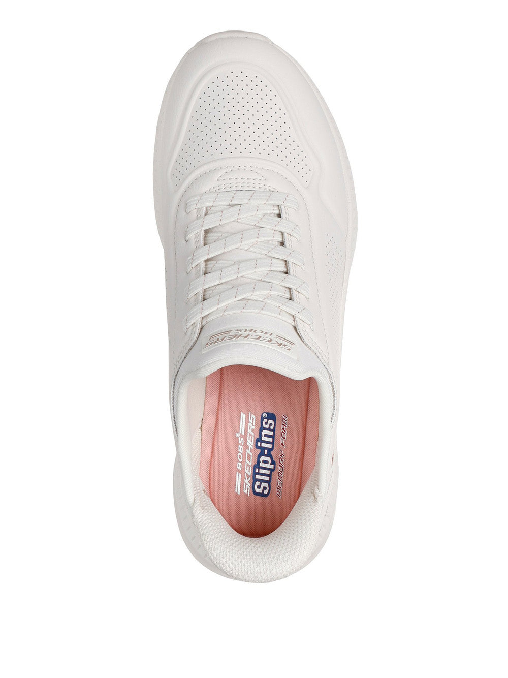 SKECHERS Sneakers slip-in Donna - Bianco modello 117740
