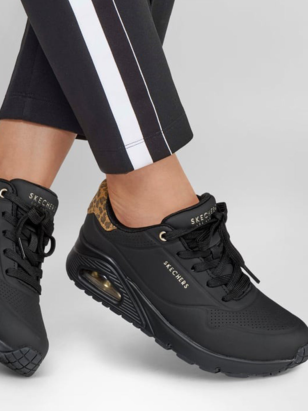 SKECHERS Sneakers Donna - Nero modello 177093