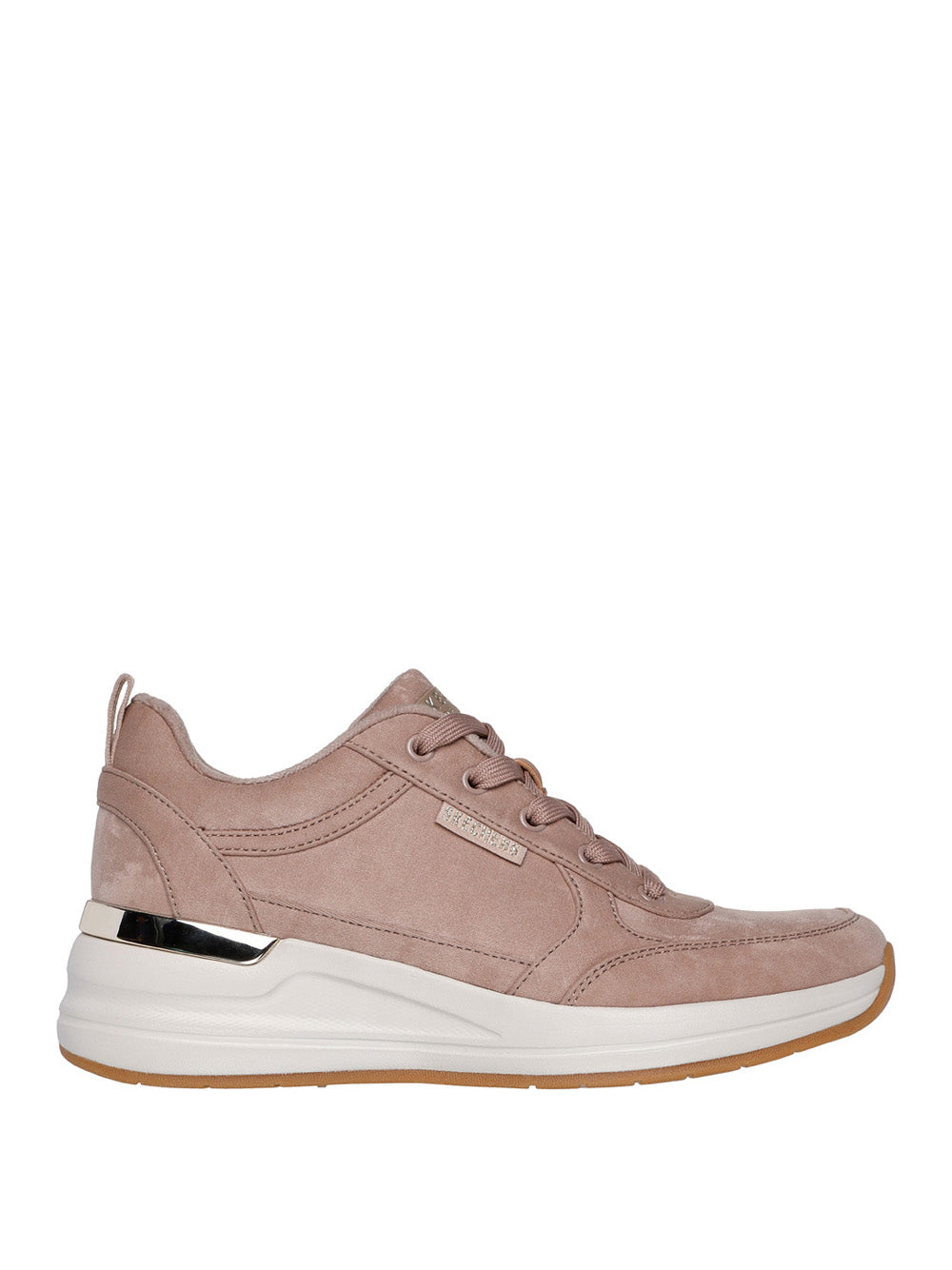 SKECHERS Sneakers con zeppa Donna - Taupe modello 177349