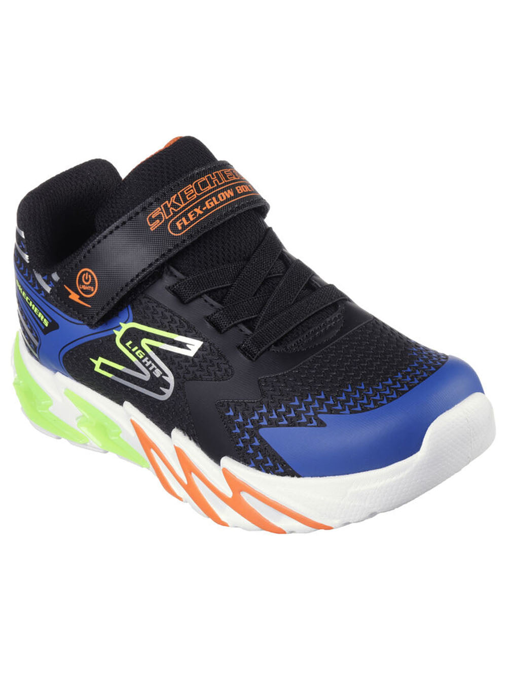 SKECHERS Sneakers con strappi Bambino - Nero modello 400138L