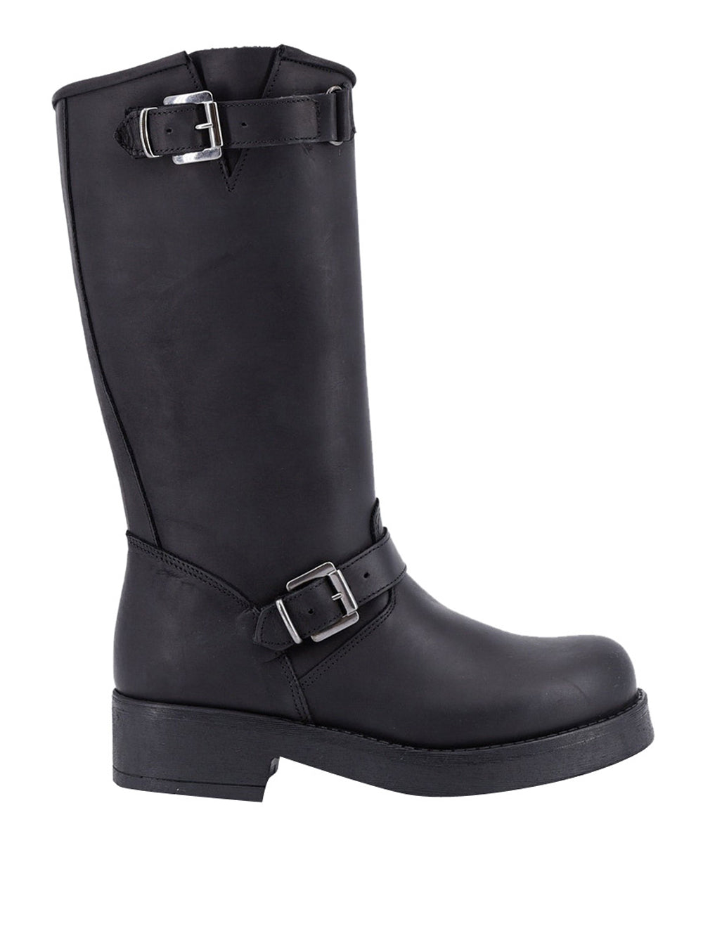 STM Stivali Biker Donna - Nero modello 2000