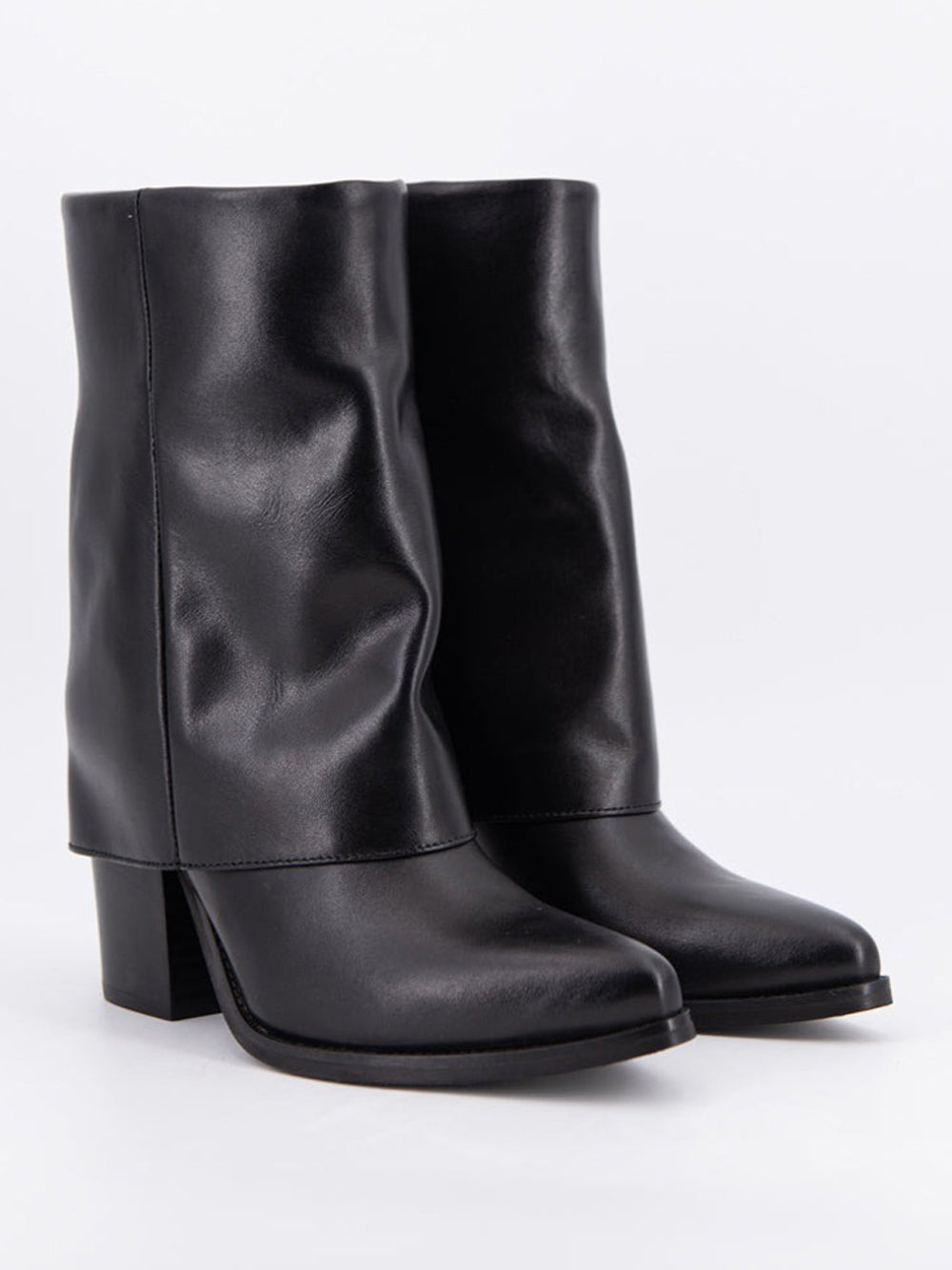 STM Stivaletti con tacco Donna - Nero modello 2050