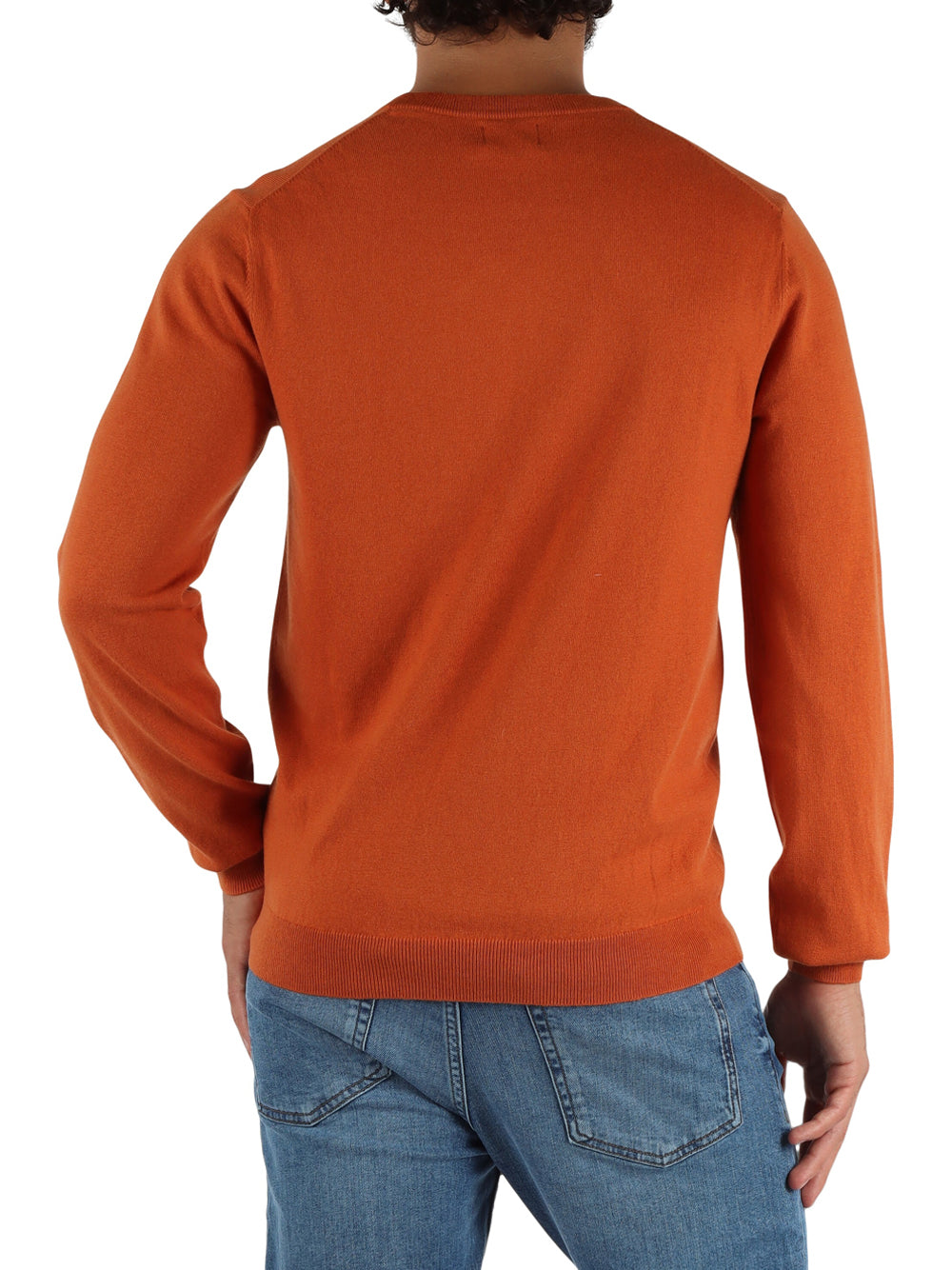 SUN68 Maglione Uomo - Arancione modello K45101