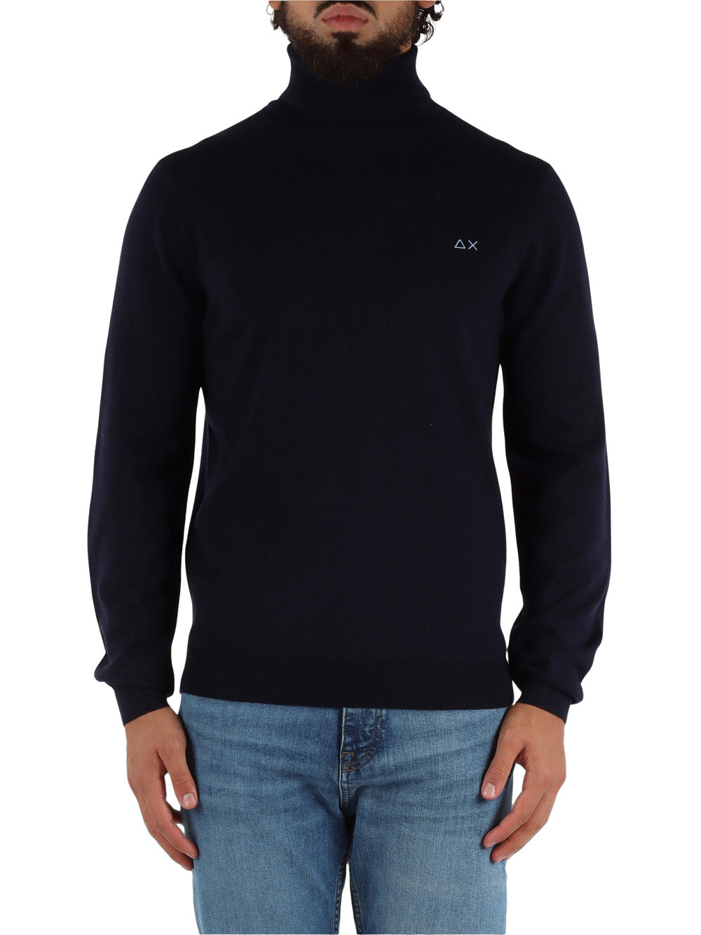 SUN68 Maglione Uomo - Blu modello K45106