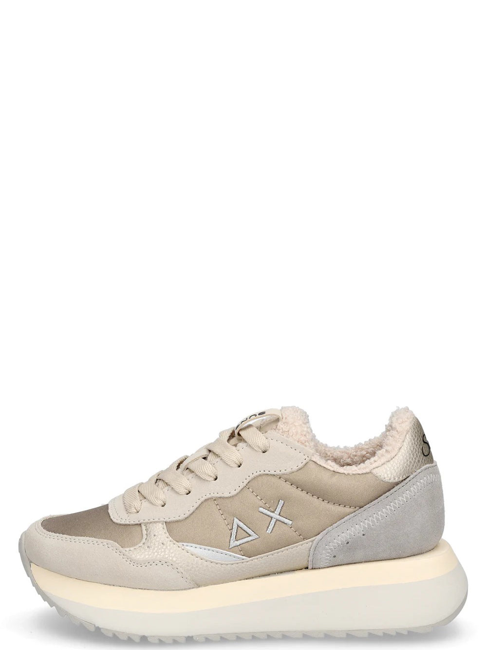 SUN68 Sneakers platform Donna - Bianco modello Z45210