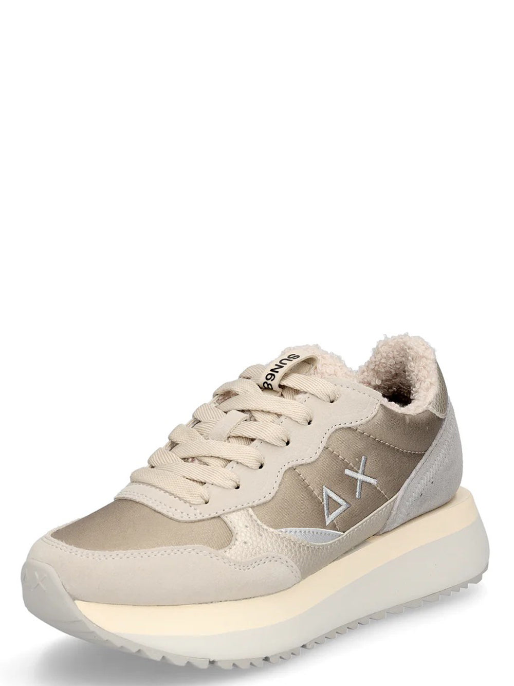 SUN68 Sneakers platform Donna - Bianco modello Z45210