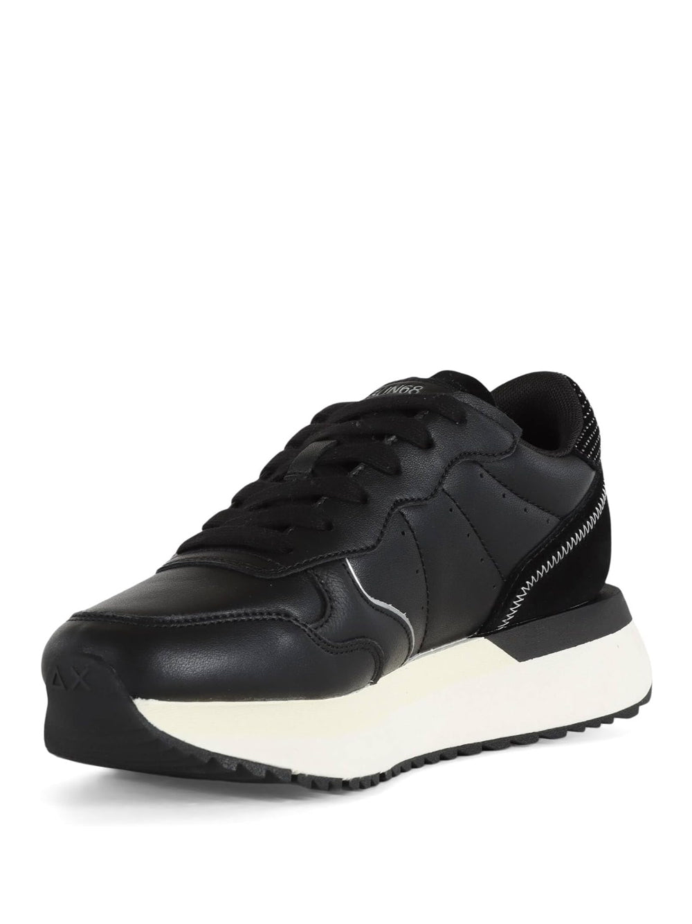 SUN68 Sneakers platform Donna - Nero modello Z45211